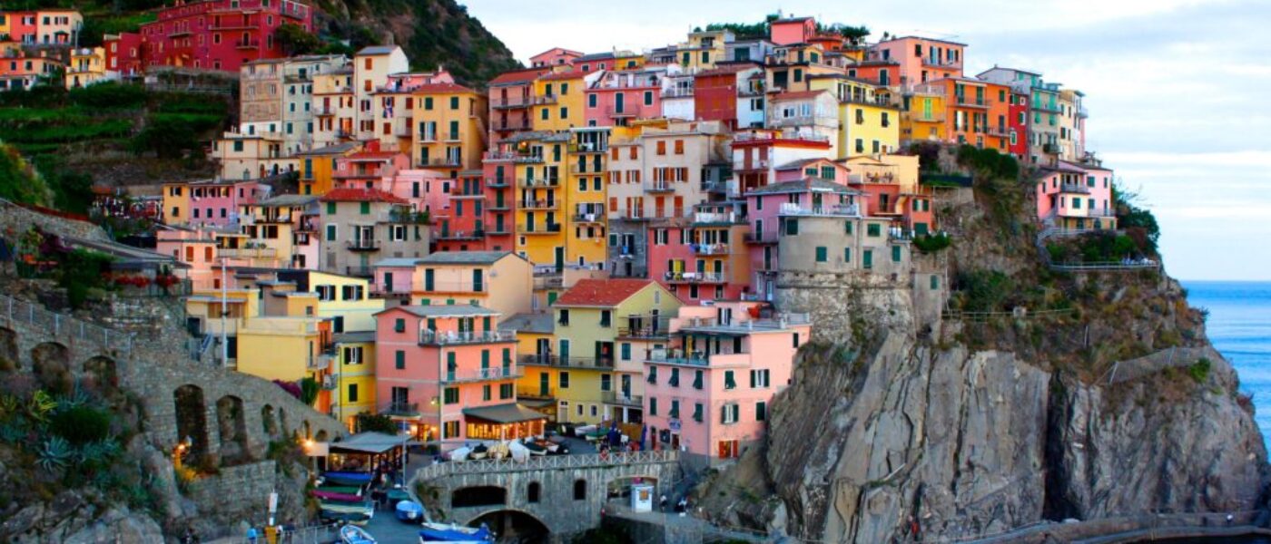 Cinque Terre from a distance