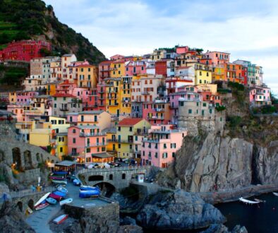 Cinque Terre from a distance